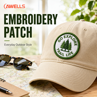 Patch brodé éco-responsable en forme d'étoile, design logo de véhicule personnalisé style punk, à coudre ou thermocollant, accessoire pour chapeaux, sacs fourre-tout et vêtements