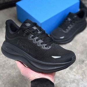 Chaussures de course en cuir de vachette à lacets avec logo de designer 2026 pour hommes et femmes, respirantes, confortables, antidérapantes, baskets décontractées HOKAS - Product Image 4