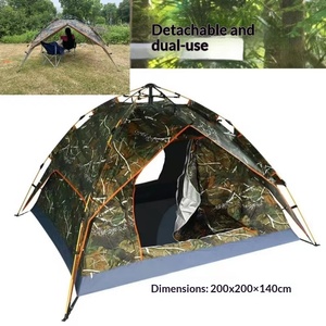 Tente de camping automatique d'extérieur, tissu Oxford épaissi, portable, protection solaire, abri imperméable et anti-moustiques - Product Image 2