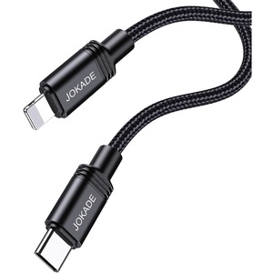 Câble KAKUSIGA Type C 30W PD à charge rapide et synchronisation des données pour iPhone Noir - Product Image 3