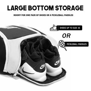 Borsa Sportiva Impermeabile in Poliestere LAMGOYI per Pickleball e Porta Racchette, <span class=keywords><strong>Zaino</strong></span> Spazioso per Pickleball, Tennis e Badminton - Product Image 3