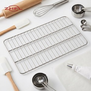 Customized 304 Stainless Steel Round <b>BBQ</b> Grill Grate with Heat Resistance for Roasting Restaurants Made Stainless Steel Wire - Product Image 2
