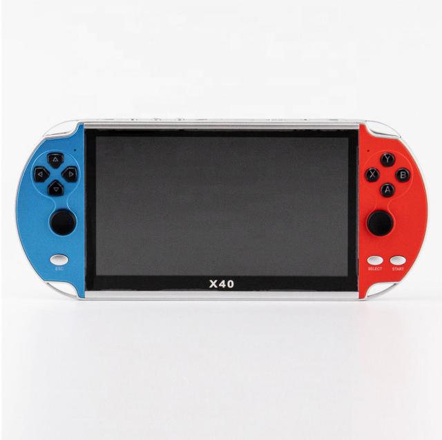 7.0 Inch HD Screen X40 Classic Handheld Game Console With Remote Control Digital Toy Support 10000 Different Games