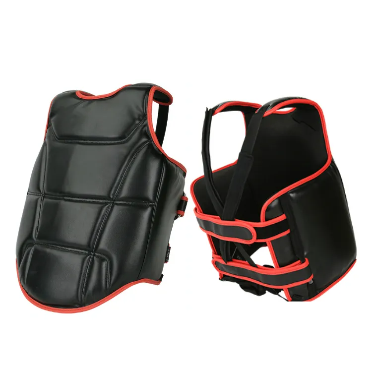 Taekwondo Chest Protector Solid Reversible Chest Guard Body Protector