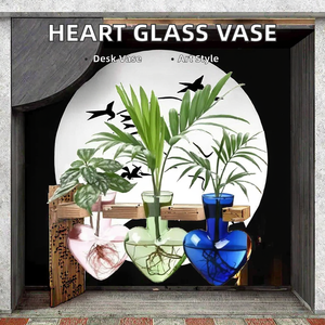 <span class=keywords><strong>Vaso</strong></span> <span class=keywords><strong>in</strong></span> vetro a forma <span class=keywords><strong>di</strong></span> cuore <span class=keywords><strong>rosa</strong></span> con supporto <span class=keywords><strong>in</strong></span> legno per stazione <span class=keywords><strong>di</strong></span> propagazione Desktop con esposizione <span class=keywords><strong>di</strong></span> piante <span class=keywords><strong>in</strong></span> stile Art Deco - Product Image 4