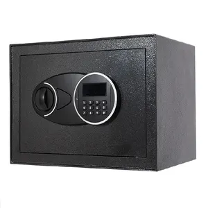 KAER Steel deposit Safe Lock Box with Wall Anti-Theft Alarm Small Safe Box for Home Office Cash Jewelry Passport G