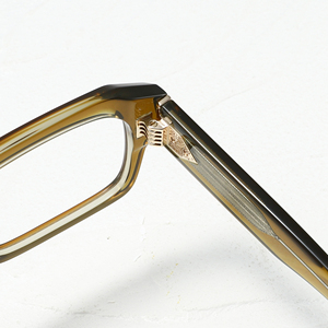 Monturas de Gafas Rectangulares de Aro Completo, Color Sólido, Unisex, Ligeras, Anti-UV, Corrección de Visión, Talla Adulto - Product Image 3