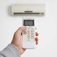 Control Remoto Universal para Aires Acondicionados ES-AC130-B, Compatible con Aires Acondicionados SHARP CRMC-A730JBEZ