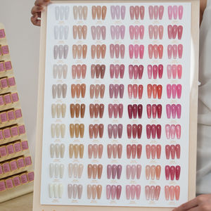 LADAI <span class=keywords><strong>Set</strong></span> di 70 <span class=keywords><strong>Colori</strong></span> di Smalto Gel UV Traslucido Rosa Nude, Effetto Ghiaccio, Semi-Permanente per Salone di Bellezza, Vendita all'Ingrosso - Product Image 3