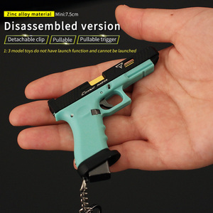 Kim loại đồ chơi súng mô hình mini TTI G34 Cartridge Clip đạn lắp ráp Keychain trang trí kim loại đồ chơi súng mô hình - Product Image 4