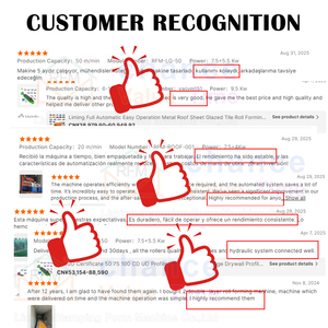 เครื่องขึ้นรูปโลหะแบบม้วน รุ่น C สำหรับโครงสร้างฝ้าเพดาน สายการผลิต C เครื่องขึ้นรูปโลหะแบบม้วนรูปตัว C - Product Image 6