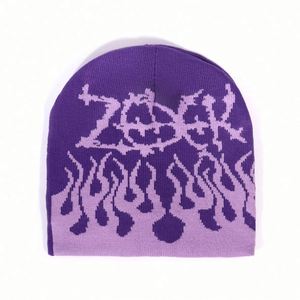 Gorros de Invierno Personalizados al por Mayor con Diseño a Medida, 100% Acrílico Jacquard Y2K, Tejido con Logotipo Personalizado, Unisex, para Negocios o Playa - Product Image 4