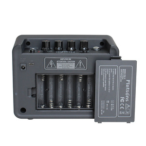 Haut-parleur de <span class=keywords><strong>guitare</strong></span> <span class=keywords><strong>électrique</strong></span> portable FLATSONS 3W <span class=keywords><strong>prix</strong></span> d'usine Mini amplificateur multi-sons pour accessoire d'instrument de musique de pratique - Product Image 3