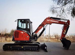 รถขุดขนาดเล็กยี่ห้อ YANMAR VIO50 มือสอง นำเข้าจากต่างประเทศ รุ่น YANMAR VIO 35 50 80 รถขุดตีนตะขาบขนาดเล็กมือสอง - Product Image 2