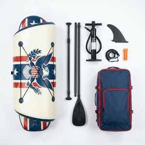 <span class=keywords><strong>Tabla</strong></span> de <span class=keywords><strong>Paddle</strong></span> Surf Inflable OEM de 10 pies con Kit Completo de Accesorios, Bomba, Remo, Mochila, Portátil, para Adultos, Deportes Acuáticos - Product Image 6
