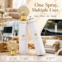 Vente en gros de vaporisateurs d'ambiance 300 ml, parfum longue durée, doux et épicé, type Dubaï, parfum islamique, brume d'ambiance religieuse arabe