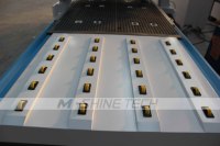 Routeur CNC à 5 axes pour le bois avec lame de scie circulaire |   Machine de fraisage et de découpe pour le travail du bois, pour meubles en bois massif, gravure 3D