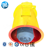 Ventilateur de ventilation de mine ouverte modulaire électrique en aluminium 2*45Kw OEM ODM pour l'extraction du charbon et les applications de stationnement