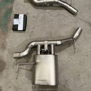 Système d'échappement arrière Catback à soupape électronique pour Range Rover <span class=keywords><strong>Velar</strong></span> <span class=keywords><strong>P380</strong></span> 3.0T Supercharged V6 <span class=keywords><strong>2019</strong></span> en acier inoxydable 304 - Product Image 2