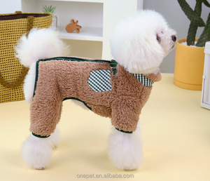 Nuevo Diseño de Ropa para Perros, Abrigo Cálido de Forro Polar para Mascotas de Invierno, para Perros Medianos y Pequeños, con Hebilla para Correa - Product Image 4