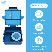 Boîte à lunch thermique pour enfants avec cuillère et fourchette, pot isotherme, bento micro-ondable, anti-fuite, écologique, logo personnalisé – Offre Spéciale