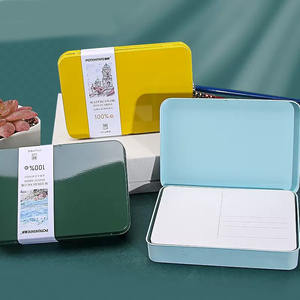 Secolorart Art 24 Feuilles Cartes Aquarelle Vierges 300gsm Coton Aquarelle Cartes Postales pour DIY Aquarelle - Product Image 6