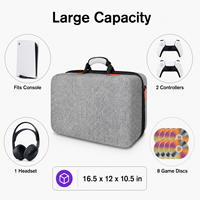 Étui de transport personnalisé en EVA pour console PS5, sac de rangement rigide de voyage avec protection antichoc et étanche OEM ODM