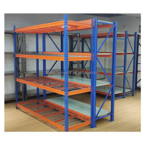 Étagères métalliques de garage bleues de Chine, rayonnages de stockage robustes pour entrepôt, unités de rangement - Product Image 2