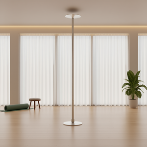 Pôle de danse en métal réglable en hauteur de 45 mm pour la salle de sport à domicile, les fêtes, la remise en forme, l'exercice, 88-108,1 pouces, striper statique avec une capacité de 551 lb - Product Image 2