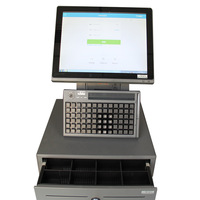 2024 nouveau Design fenêtre caisse enregistreuse écran tactile Windows système de point de vente tout en un Pos Pc costume pour magasin centre commercial