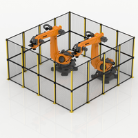 Equipo de fábrica industrial Protección DE SEGURIDAD Metal duradero Protección DE SEGURIDAD Red Perimetral Rail Panel Valla Máquina