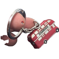 Porte-clés en laiton inoxydable or Rose, Logo personnalisé imprimé au Laser vierge