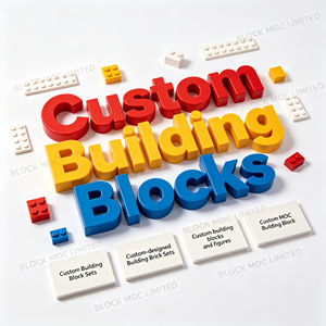 Professional Custom MOC Building <b>Blocks</b> Original Design Service DIY Toy for building <b>blocks</b> set customization - Product Image 1