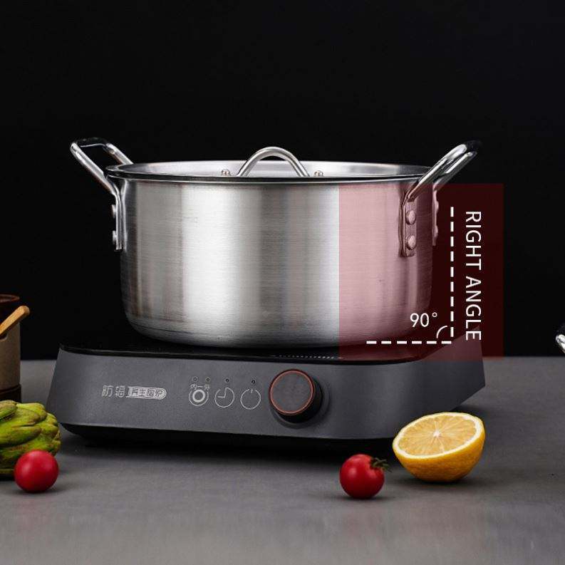High Quality 5-Piece Aluminium Cookware Set Modern Home Kitchenware with Metal Lid Customizable Logo · image 6