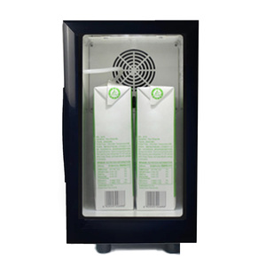 Bulk Price Manufacturer Portable Countertop Glass Door <b>Mini</b> Cooling Best Milk Fridge for Coffee Machine - Product Image 2