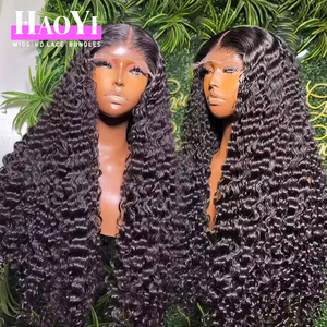 Cabello Rizado Virgen Vietnamita Birmano sin Procesar, Encaje HD Transparente sin Pegamento, Pelucas de Cabello Humano Natural sin Procesar - Product Image 2