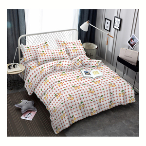 Set di <span class=keywords><strong>lettino</strong></span> da letto 100% tessuto in poliestere con stampa a fiori lenzuolo disperso in set di biancheria da letto set di biancheria da letto etiopi - Product Image 2