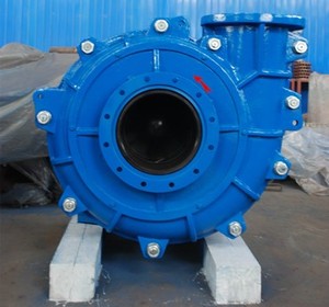 NP-HAR Series Electric Single-stage Low Pressure Rubber <b>Lined</b> Slurry Pump for Machining - Product Image 3