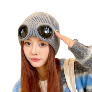 Trendle International WB 6656 Nuevo Diseño Gorro de Punto Elegante para Niñas, Gorro de Invierno para Esquí, Gorro de Viaje para Mujer, Otoño, 60% Acrílico, 40% Poliéster - Product Image 1