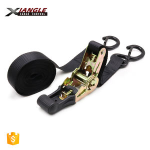 1นิ้วสีดำที่กำหนดเองวงล้อผูกลงสาย4แพ็คพร้อมตะขอ S - Product Image 4