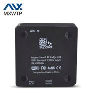 Module de commutation d'automatisation 433 MHz avec contrôle à distance par téléphone portable, passerelle Wi-Fi vers RF 433 MHz, avec fonction de programmation universelle DIY