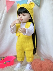 Estirables Afro 55 ya se siente <span class=keywords><strong>sin</strong></span> Gemelas personalizadas simuladas Con gemelos Para <span class=keywords><strong>Reborn</strong></span> Baby Dolls - Product Image 2