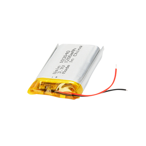 하이 퀄리티 <span class=keywords><strong>3.7V</strong></span> 1200mAh 충전식 <span class=keywords><strong>Lipo</strong></span> 배터리 103040 파우치 리튬 이온 1200mAh 리튬 폴리머 파우치 - Product Image 4