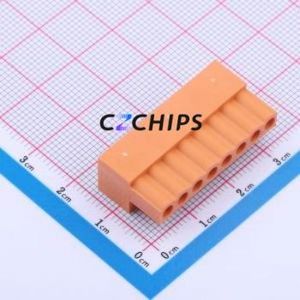 JL396-39608O01 Plug-in Terminal Block P=3.96mm Connector ( Connector Type: Plug )( Construction: 1x8P )( Pitch: 3.96mm ) - Product Image 2