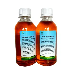 Fish meal meal additive mealworm oil 100% PURE and Natural best choice for aquatic feed additives insect oil