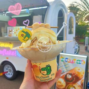 Remorque de restauration mobile, cuisine alimentaire mobile, ligne de gaz, camion de restauration à moto à vendre - Product Image 2