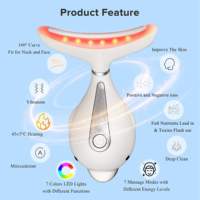 Appareil de beauté pour le lifting du visage et du cou, masseur portable pour raffermir la peau, appareil anti-âge, soins personnels pour femmes, utilisation à domicile