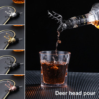 Nouveau verseur de bouteille amusant en forme de cerf