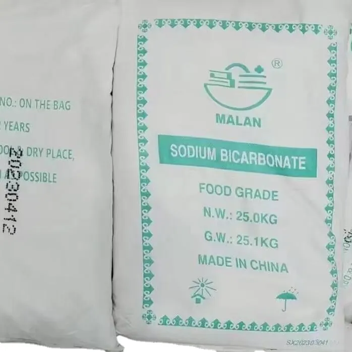 중국 Malan 브랜드 식품 또는 사료 등급 중탄산 나트륨 최고의 가격