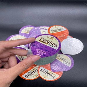 יריעות אלומיניום עמידות בחום למכירה חמה לאטימת צנצנות מזון לחיות מחמד רטובות לשמירה על טריות לאורך זמן ואטימה מאובטחת - Product Image 2